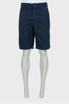 Men's Blue Denim Shorts