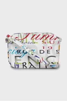 Printed crossbody bag