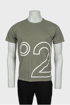 Men's T-shirt with brand logo