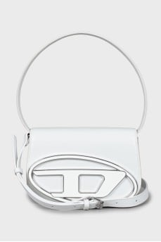 Shoulder bag with brand logo
