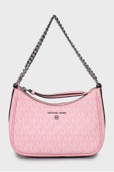 Pink printed mini bag
