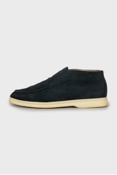 Open Walk suede loafers