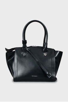 Silver Logo Tote Bag