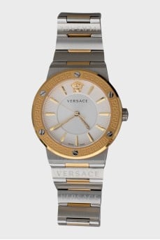 Stainless steel watch with print