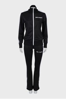 Sports suit with flared trousers