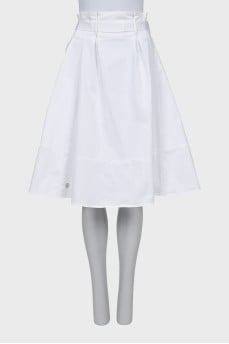 High waisted loose skirt
