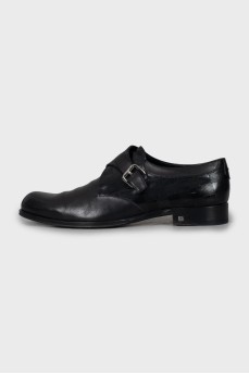 Men's Shoes with Checkered Print