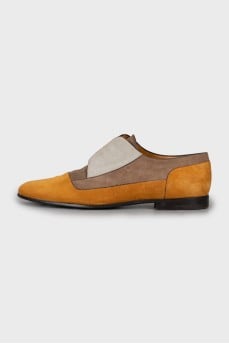 Men's suede shoes