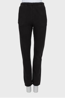 Dark grey sports pants