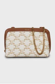 Triomphe Gold Chain Bag