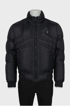 Men's down jacket with hood