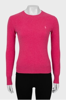 Cashmere jumper in pink