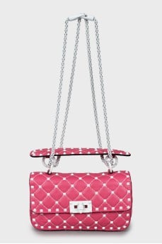 Стеганая сумка Rockstud Spike