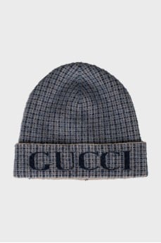 Men's Plaid Logo Hat