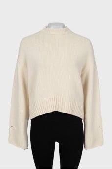 Knitted oversized sweater