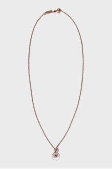 Berry rose gold pendant