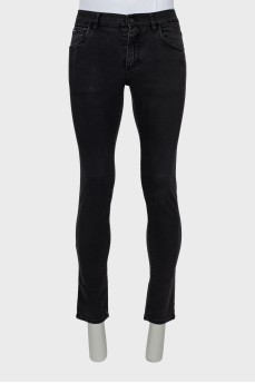 Men's Black Skinny Jeans