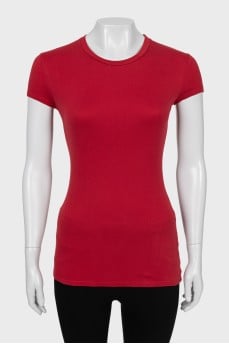 Long red t-shirt