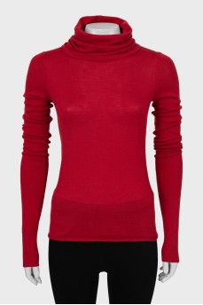 Slim fit cashmere golf
