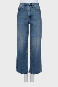 High Waist Palazzo Jeans