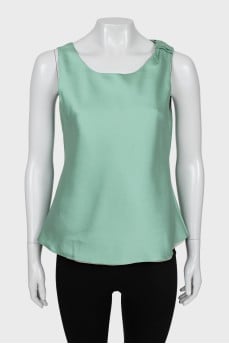 Green A-line T-shirt