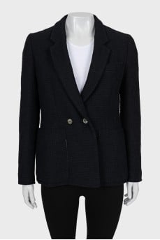 Vintage jacket with patch pockets