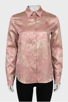 Straight cut printed shirt