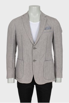 Men's linen jacket