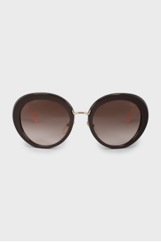 Brown sunglasses teashades