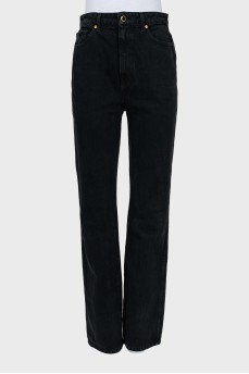 Black palazzo jeans
