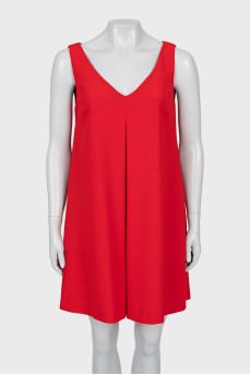 Loose fit dress with tag