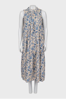 Loose fit dress with print