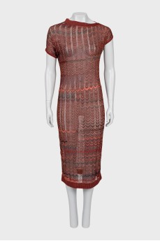 Sheer bodycon dress