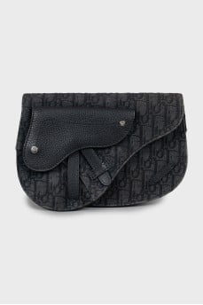 Saddle print bag
