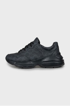 Men's Rhyton canvas sneakers