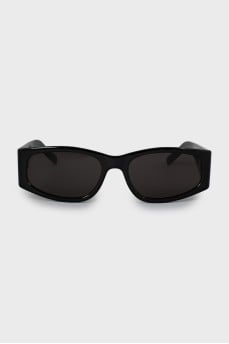 Black sunglasses with logo