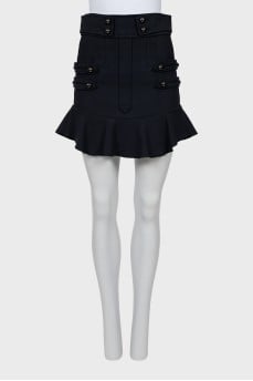 Mini skirt blue