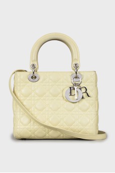 Yellow Lady Dior Bag
