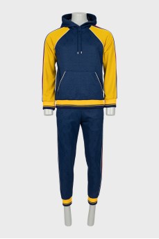 Men's tracksuit with stripes