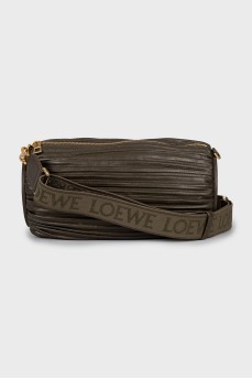 Leather bag Bracelet Pouch