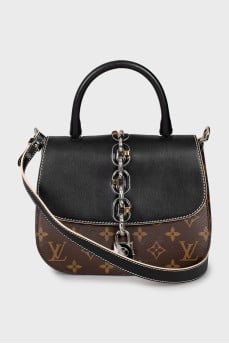 Chain It Bag with Signature Print