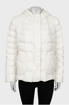 Quilted jacket with pockets