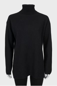 Cashmere sweater with tag