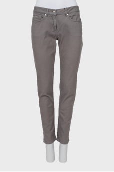 Skinny jeans in grey with tag