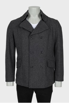 Men's straight cut coat