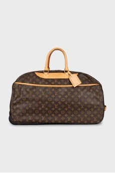 Eole suitcase with signature print