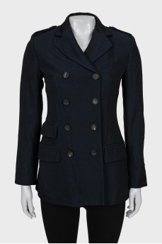 Black wool jacket