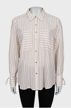 Striped Print Shirt