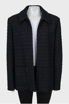 Black tweed jacket