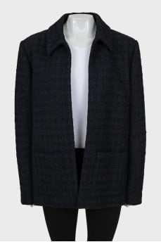 Black tweed jacket